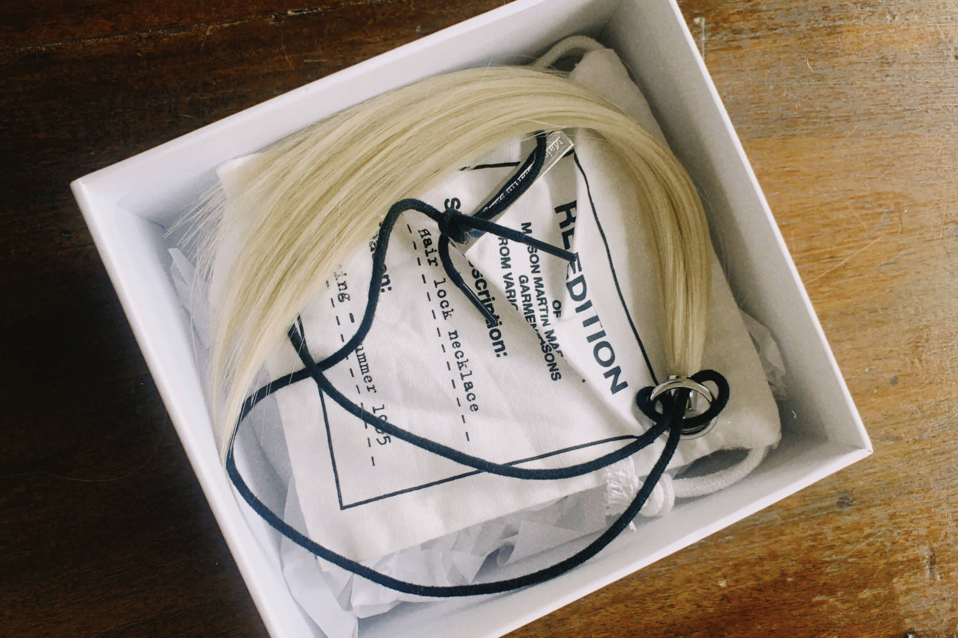 アクセサリー Maison Martin Margiela Hair Necklace Martin Margiela, Fall-Winter 1994-1995 | Martin Margiela